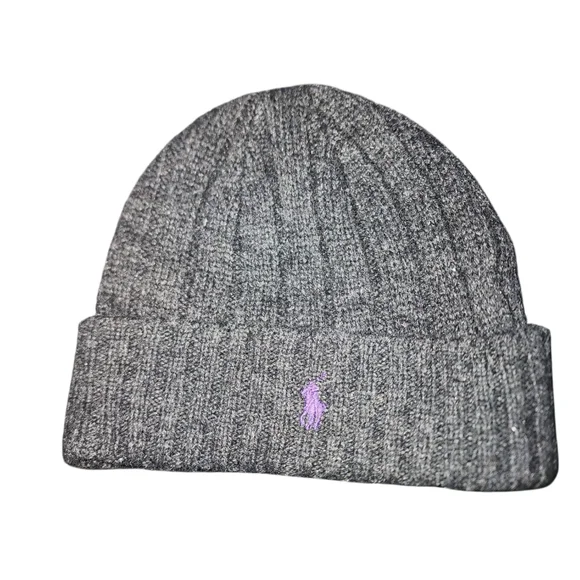 Beanie Lot. 2 Ralph Lauren And 1 Carhartt - Picture 3 of 7